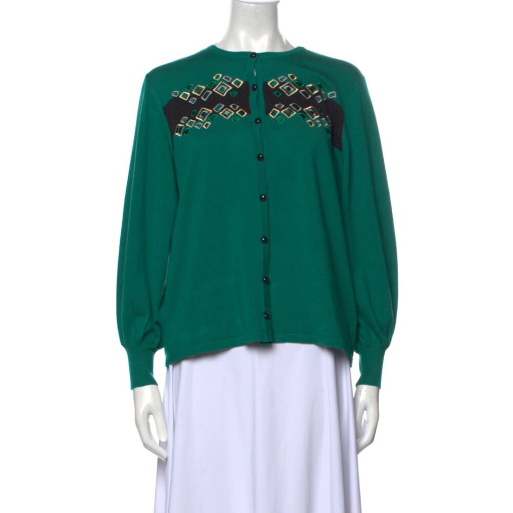 Bob Mackie lantern sleeve cardigan sz3X